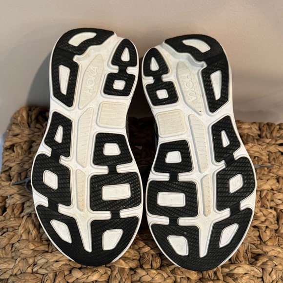 Hoka Bondi 9 - Basically New! Gray and White Athletic Shoes - Picture 7 of 7